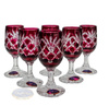 Ruby crystal vodka glasses 25 ml Pineapple