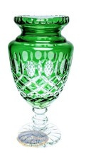 Emerald crystal vase Crate Olive