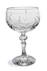 Ruby crystal champagne glasses 150ml Olive grinder