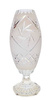Biały Kryształowy wazon 35 cm Młynek