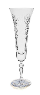 Kryształowe kieliszki do szampana 170 ml Ananas