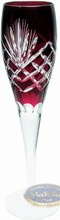 Ruby Fiona Pineapple champagne glasses 6 pieces