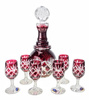Ruby crystal Vodka Pineapple 6+1 set