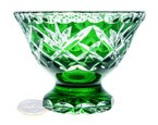 Emerald crystal fruit bowl 12 cm Pineapple