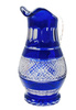 Kobaltowy kryształowy dzbanek 1500ml Krateczka