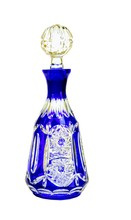 Cobalt crystal decanter for Vodka 500 ml THC