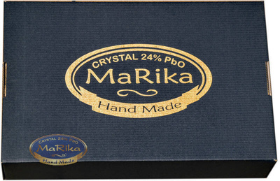 Kryształowe kieliszki do wódki 25ml Młynek