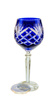 Cobalt crystal wine glasses 280 ml Pineapple
