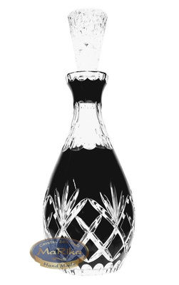 Black crystal carafe 700ml Pineapple