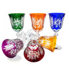 Coloured crystal wine glasses 170ml Olwik Mill