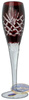 Ruby Fiona Pineapple champagne glasses 6 pieces