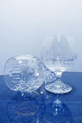 Crystal glasses for cognac 250ml