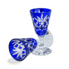Cobalt crystal vodka glasses 40 ml Pineapple