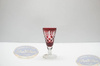 Ruby crystal vodka glasses 25 ml Crate Olive