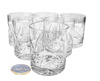 Kryształowe szklanki do whisky 350 ml Mrożony listek