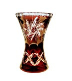 Ruby crystal vase 18 Mill
