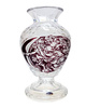 Crystal engraved goblet