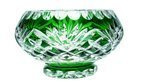 Emerald crystal bowl
