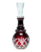 Ruby  crystal carafe for vodka 400 ml Pineapple