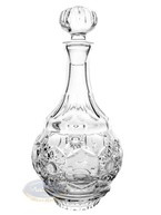 Crystal vodka decanter.pineapple