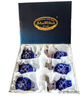 Cobalt crystal vodka glasses 40 ml Pineapple