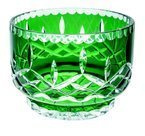Emerald crystal bowl