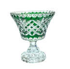 Emerald crystal Rumcajs platter 16 cm Pineapple