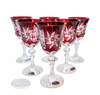 Cobalt crystal wine glasses 170ml Olive Mill
