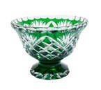 Emerald crystal fruit bowl 16 cm Pineapple