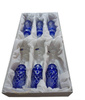Cobalt crystal champagne glasses 150ml Pineapple