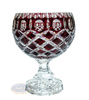 Ruby Crystal Platter 16 cm Crate Olive
