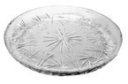 Crystal cake plate