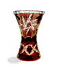 Ruby crystal vase 18 Mill