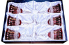 Ruby crystal wine glasses 280 ml