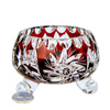 Ruby crystal fruitcake 8 cm Mill Olive