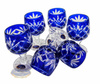 Cobalt crystal vodka glasses 40 ml Pineapple
