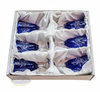 Cobalt crystal vodka glasses 40 ml Olive Mill