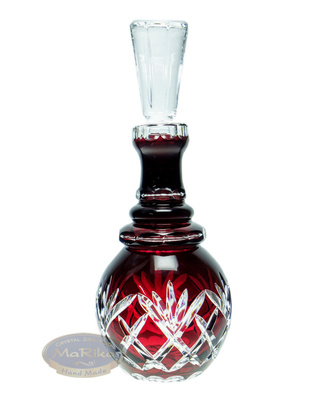 Ruby  crystal carafe for vodka 400 ml Pineapple