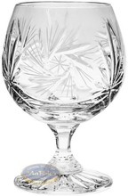 Crystal cognac glasses 250 ml