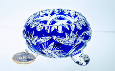 Cobalt crystal fruitcake 10 cm Mill Olive