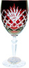 Ruby crystal wine glasses 220 ml Pineapple