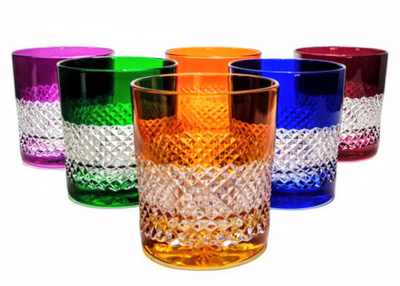 Crystal whiskey glasses 350 ml Krateczka