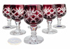 Ruby crystal vodka glasses 40 ml Pineapple