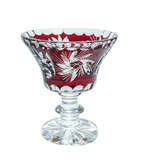 Ruby crystal platter 12 cm Mill Olive