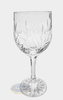 Crystal wine glasses 240 ml 6 pcs Frozen Leaf