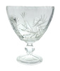 Crystal legged bowl