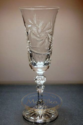 Copas de champán de cristal de 150 ml