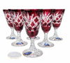 Ruby crystal vodka glasses 40 ml Pineapple
